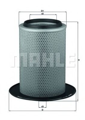 Imagine Filtru aer KNECHT LX 796