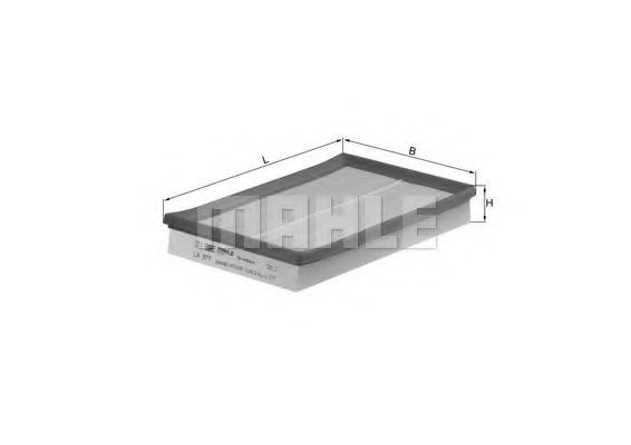 Imagine Filtru aer KNECHT LX 977D