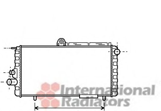 Imagine Radiator, racire motor VAN WEZEL 01002007