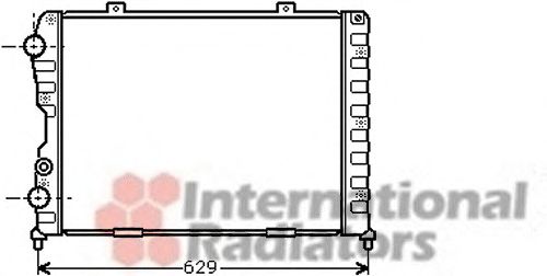 Imagine Radiator, racire motor VAN WEZEL 01002056