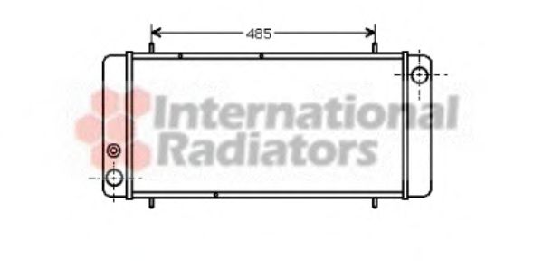 Imagine Radiator, racire motor VAN WEZEL 02002040