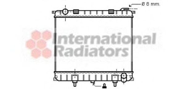 Imagine Radiator, racire motor VAN WEZEL 02002126