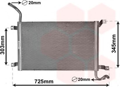 Radiator, racire motor VAN WEZEL 02002224 #2