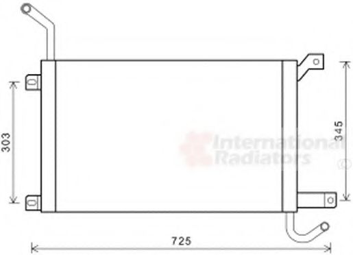 Imagine Radiator, racire motor VAN WEZEL 02002224