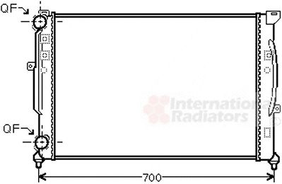 Imagine Radiator, racire motor VAN WEZEL 03002189