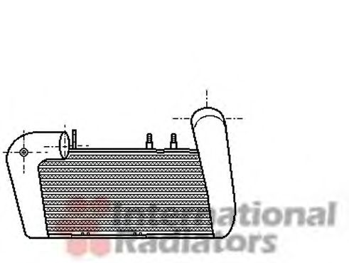 Imagine Intercooler, compresor VAN WEZEL 03004086