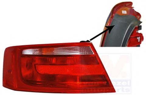 Imagine Lampa spate VAN WEZEL 0383921
