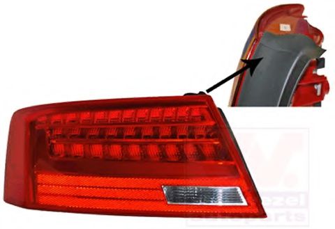 Lampa spate VAN WEZEL 0383925