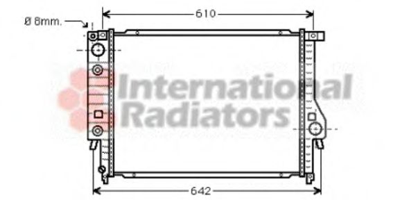 Imagine Radiator, racire motor VAN WEZEL 06002097