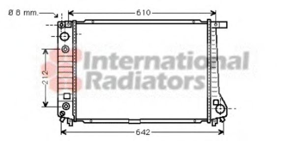 Imagine Radiator, racire motor VAN WEZEL 06002126