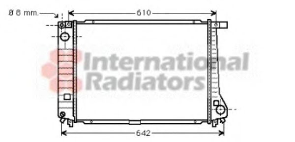 Imagine Radiator, racire motor VAN WEZEL 06002179