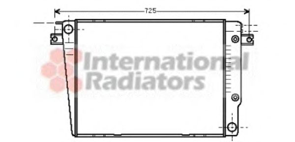 Imagine Radiator, racire motor VAN WEZEL 06002251