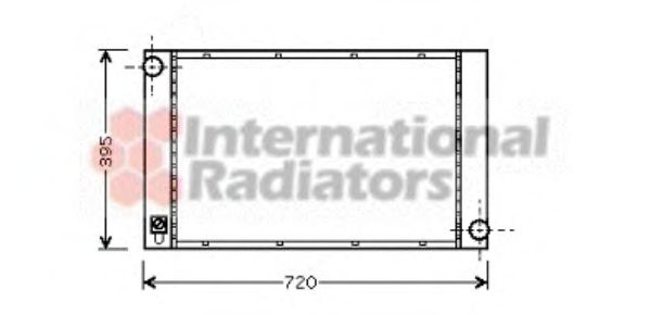 Imagine Radiator, racire motor VAN WEZEL 06002287