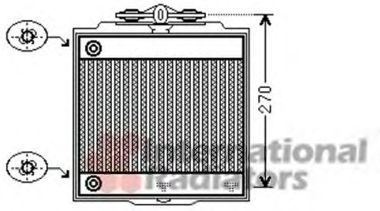 Imagine Radiator, racire motor VAN WEZEL 06002366