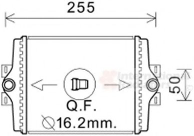 Imagine Radiator, racire motor VAN WEZEL 06002450