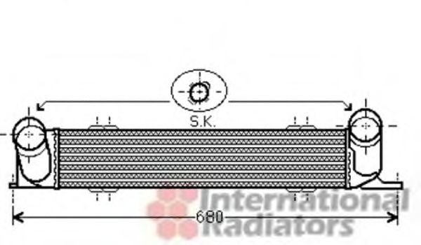 Imagine Intercooler, compresor VAN WEZEL 06004378