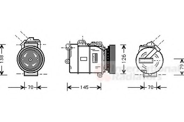 Imagine Compresor, climatizare VAN WEZEL 0600K064