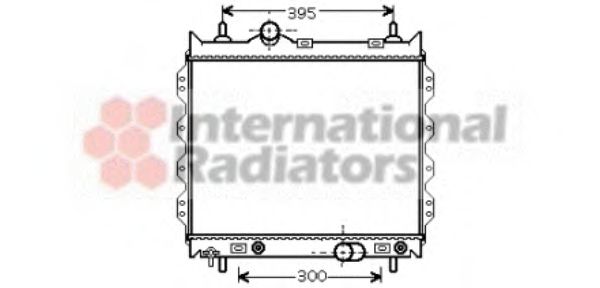 Imagine Radiator, racire motor VAN WEZEL 07002072