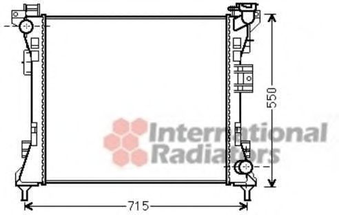 Imagine Radiator, racire motor VAN WEZEL 07002104