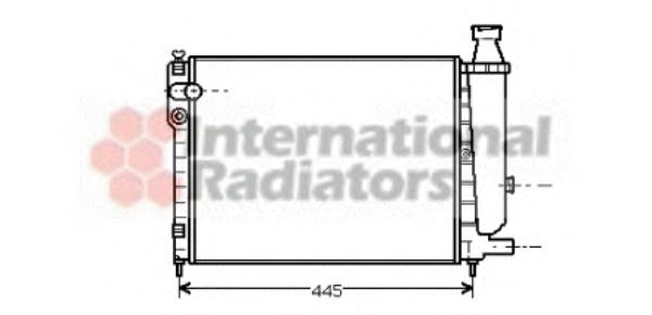 Imagine Radiator, racire motor VAN WEZEL 09002046