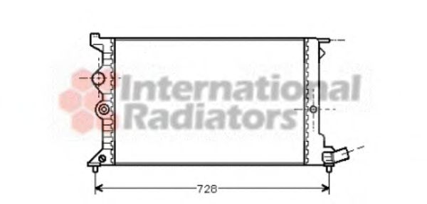 Imagine Radiator, racire motor VAN WEZEL 09002072