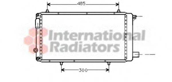 Imagine Radiator, racire motor VAN WEZEL 09002073