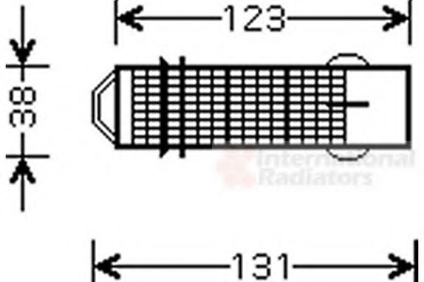 Imagine uscator,aer conditionat VAN WEZEL 0900D224