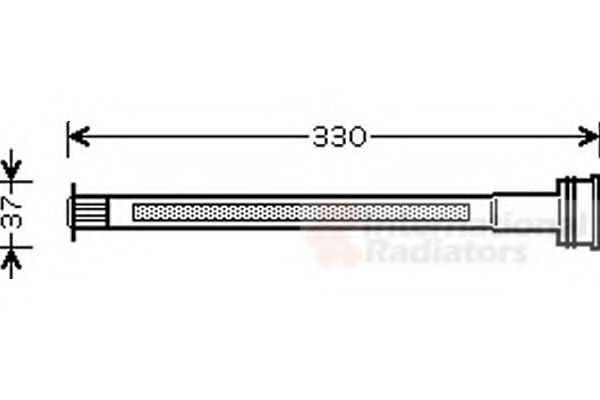 Imagine uscator,aer conditionat VAN WEZEL 0900D225