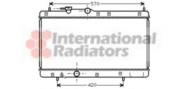 Imagine Radiator, racire motor VAN WEZEL 11002033