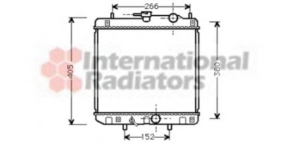 Imagine Radiator, racire motor VAN WEZEL 11002035