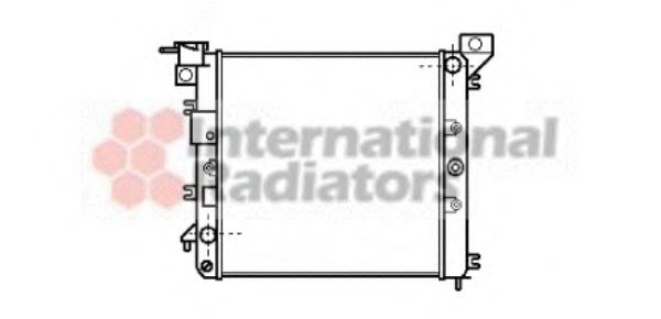 Imagine Radiator, racire motor VAN WEZEL 13002018