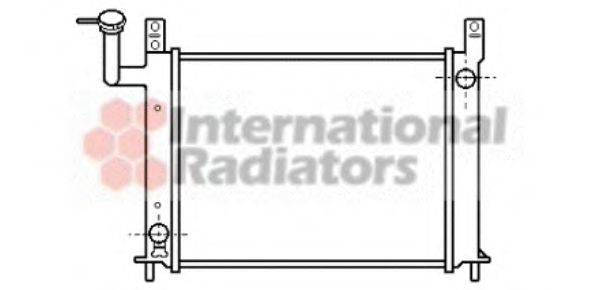 Imagine Radiator, racire motor VAN WEZEL 13002081