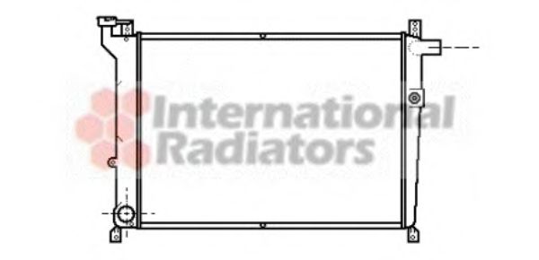 Imagine Radiator, racire motor VAN WEZEL 13002098