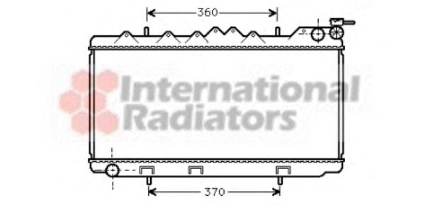 Imagine Radiator, racire motor VAN WEZEL 13002102