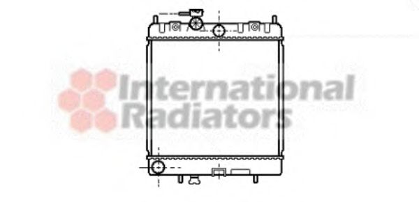 Imagine Radiator, racire motor VAN WEZEL 13002130