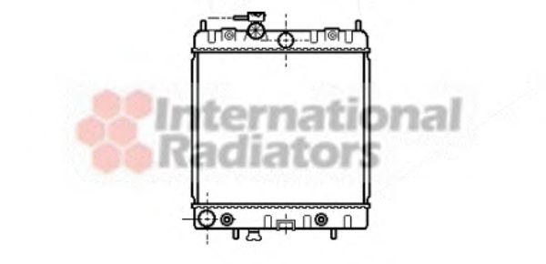 Imagine Radiator, racire motor VAN WEZEL 13002131