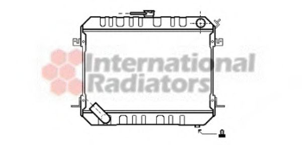 Imagine Radiator, racire motor VAN WEZEL 13002142