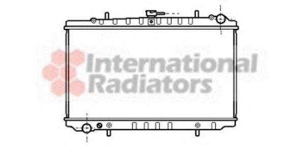 Imagine Radiator, racire motor VAN WEZEL 13002144