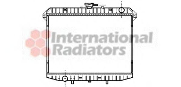 Imagine Radiator, racire motor VAN WEZEL 13002148