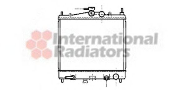 Imagine Radiator, racire motor VAN WEZEL 13002211