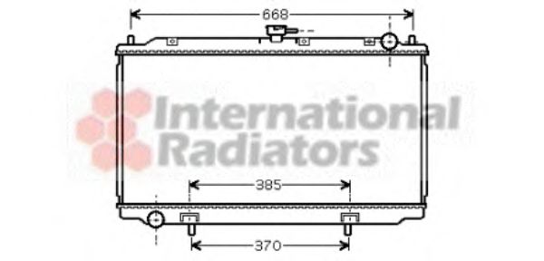 Imagine Radiator, racire motor VAN WEZEL 13002220