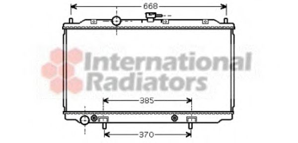 Imagine Radiator, racire motor VAN WEZEL 13002223