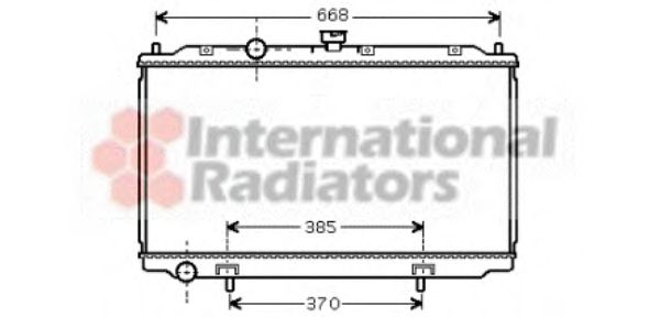 Imagine Radiator, racire motor VAN WEZEL 13002224