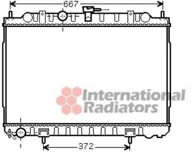 Imagine Radiator, racire motor VAN WEZEL 13002238