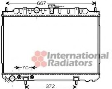 Imagine Radiator, racire motor VAN WEZEL 13002239