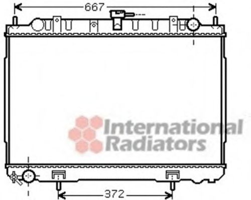 Imagine Radiator, racire motor VAN WEZEL 13002241