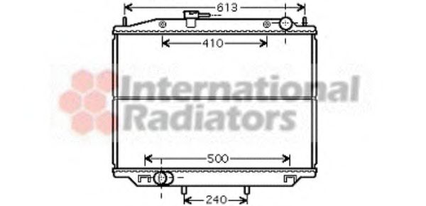 Imagine Radiator, racire motor VAN WEZEL 13002265