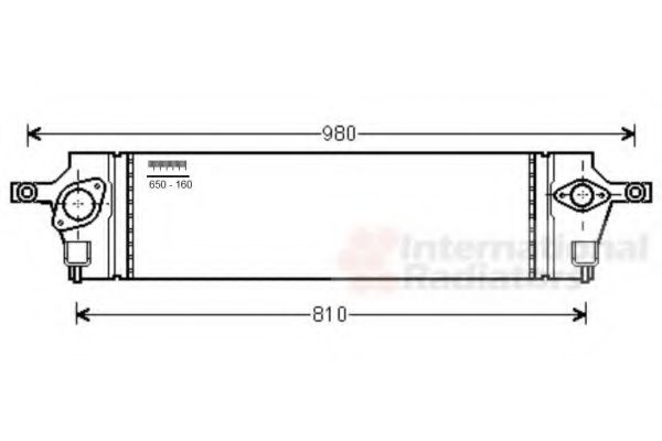 Imagine Intercooler, compresor VAN WEZEL 13004350