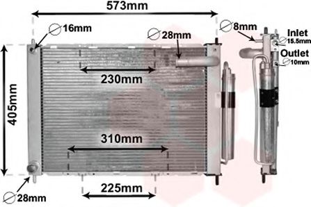 Imagine Modul racire VAN WEZEL 1300M370