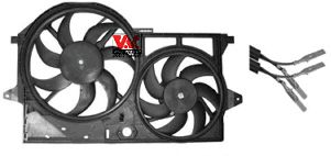 Imagine Ventilator, radiator VAN WEZEL 1610749